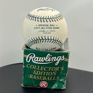 Rawlings, Exclusive for 2001 official major-league baseball.